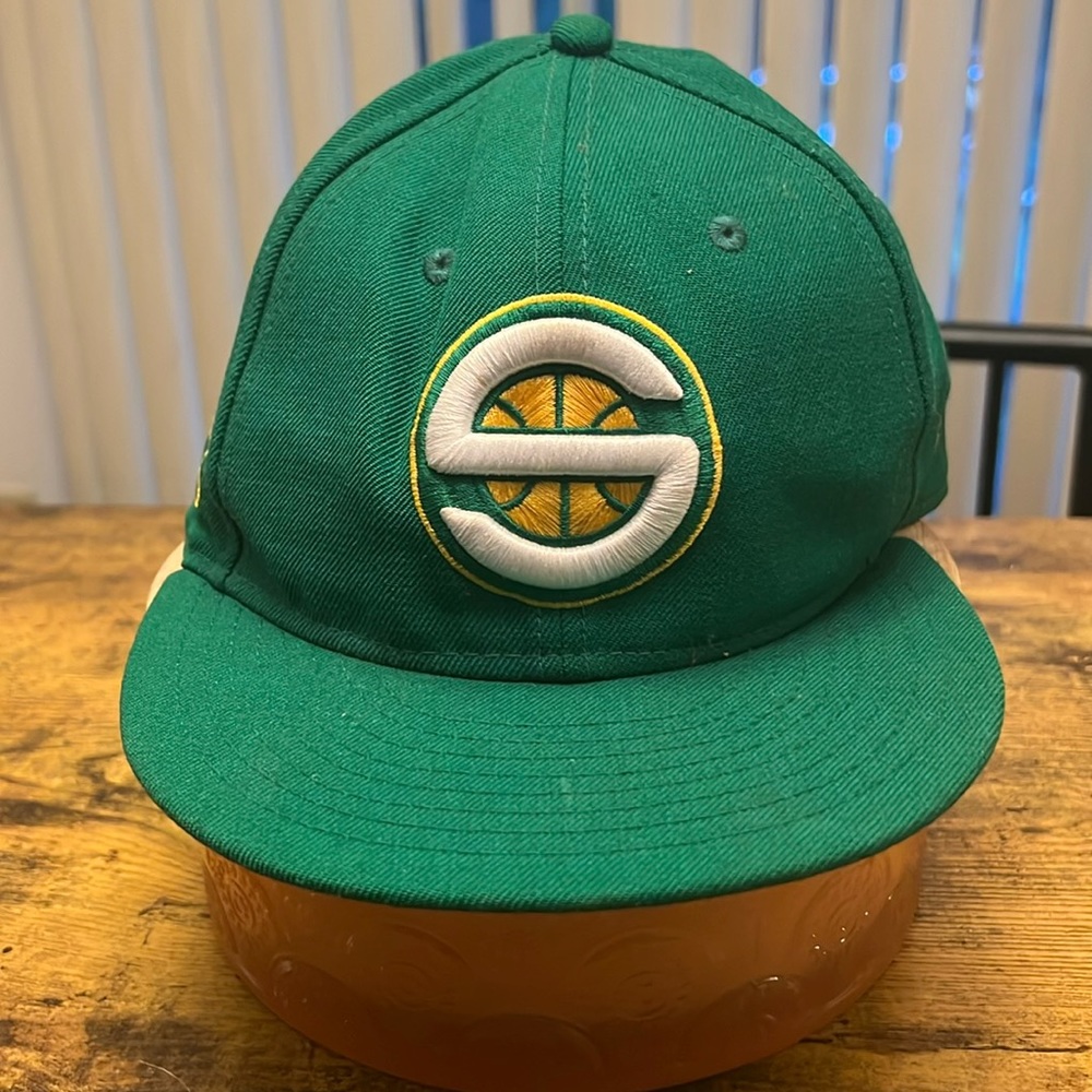 Seattle sonics, wool baseball, cap